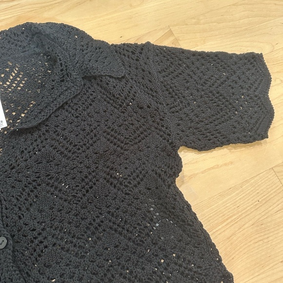 H&M Black Crochet Cardigan - Picture 4 of 4